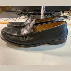 G.H. Bass & Co - Size 10.5W- Men's Classic Penny Loafers Flex Step in Black